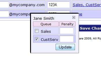 agentAssign2 Adding Jane to CustServ